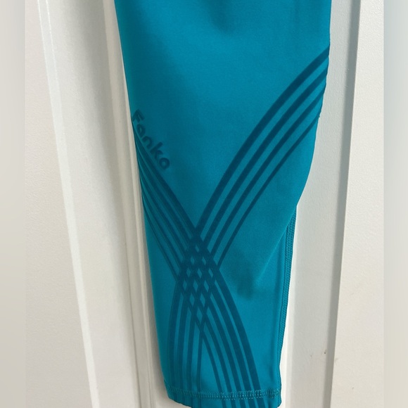 FANKA Blue Body Sculpt Leggings - Picture 4 of 6